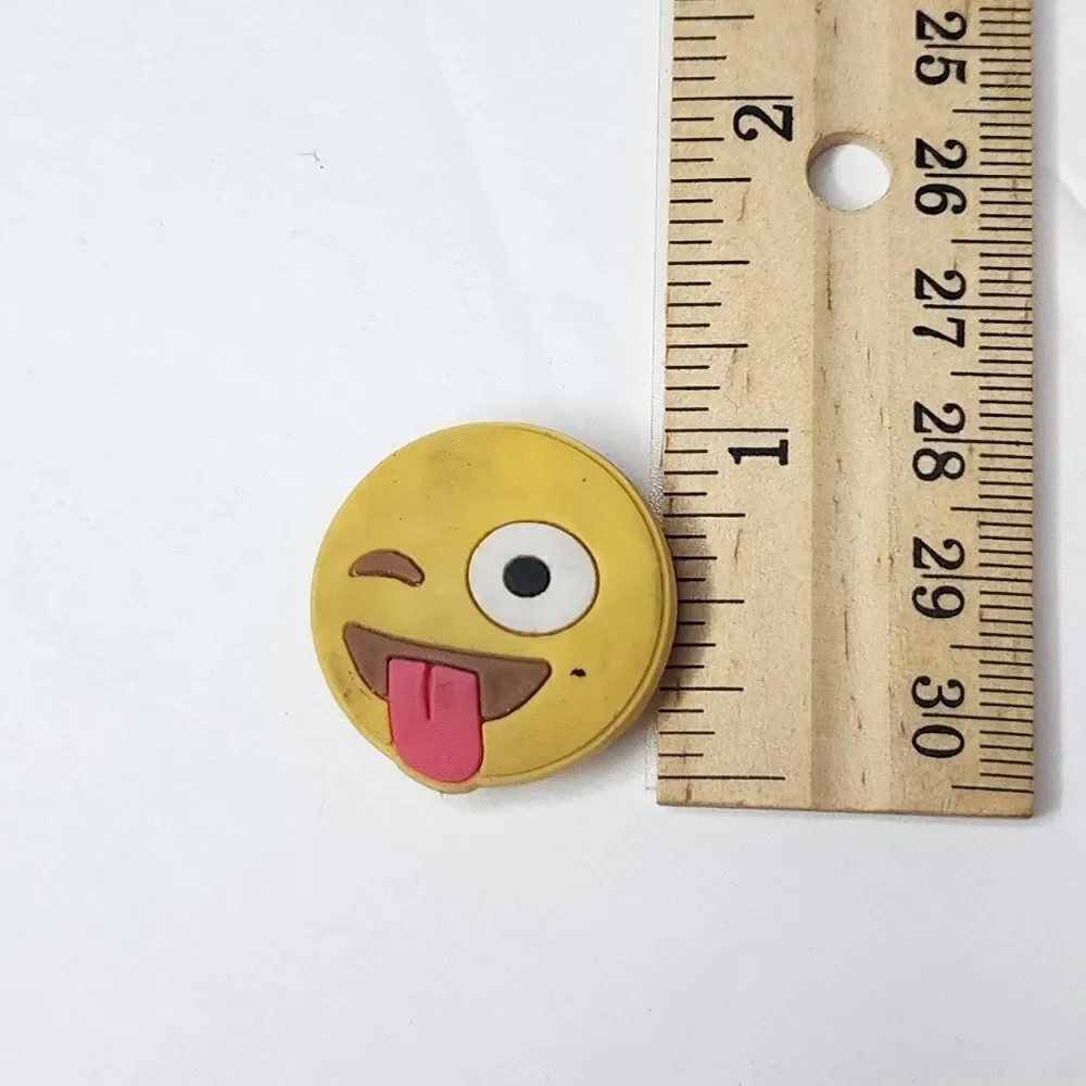 Jibbits Shoe Charm for CROCS smile emoji